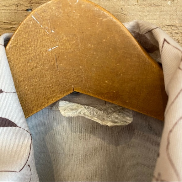 Vintage Neck-tie Pussy Bow Floral Blouse - Picture 7 of 10